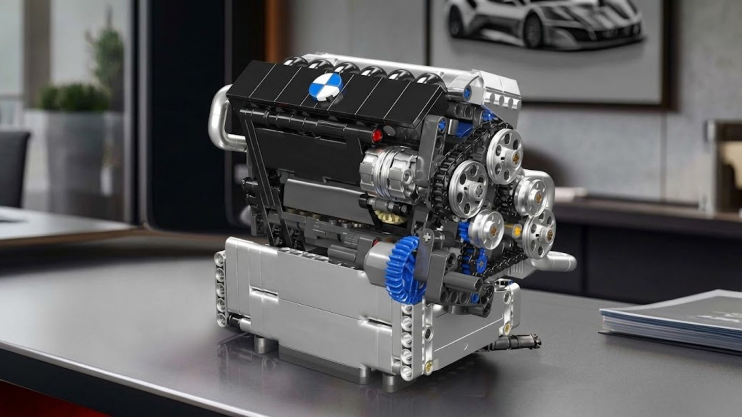 Motorized S55 Inline-6 Engine (744 pcs)