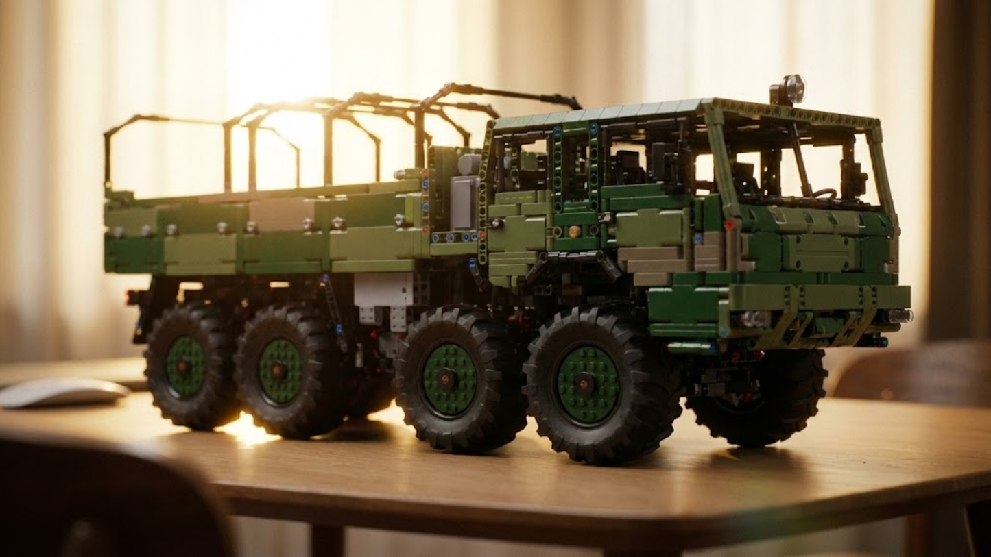 KOLOS 8X8 Camion Vert Armée (4733 pièces) 