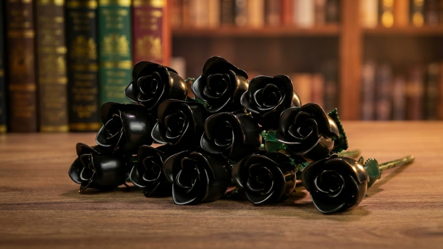 Midnight Rose Bouquet (623 pcs)