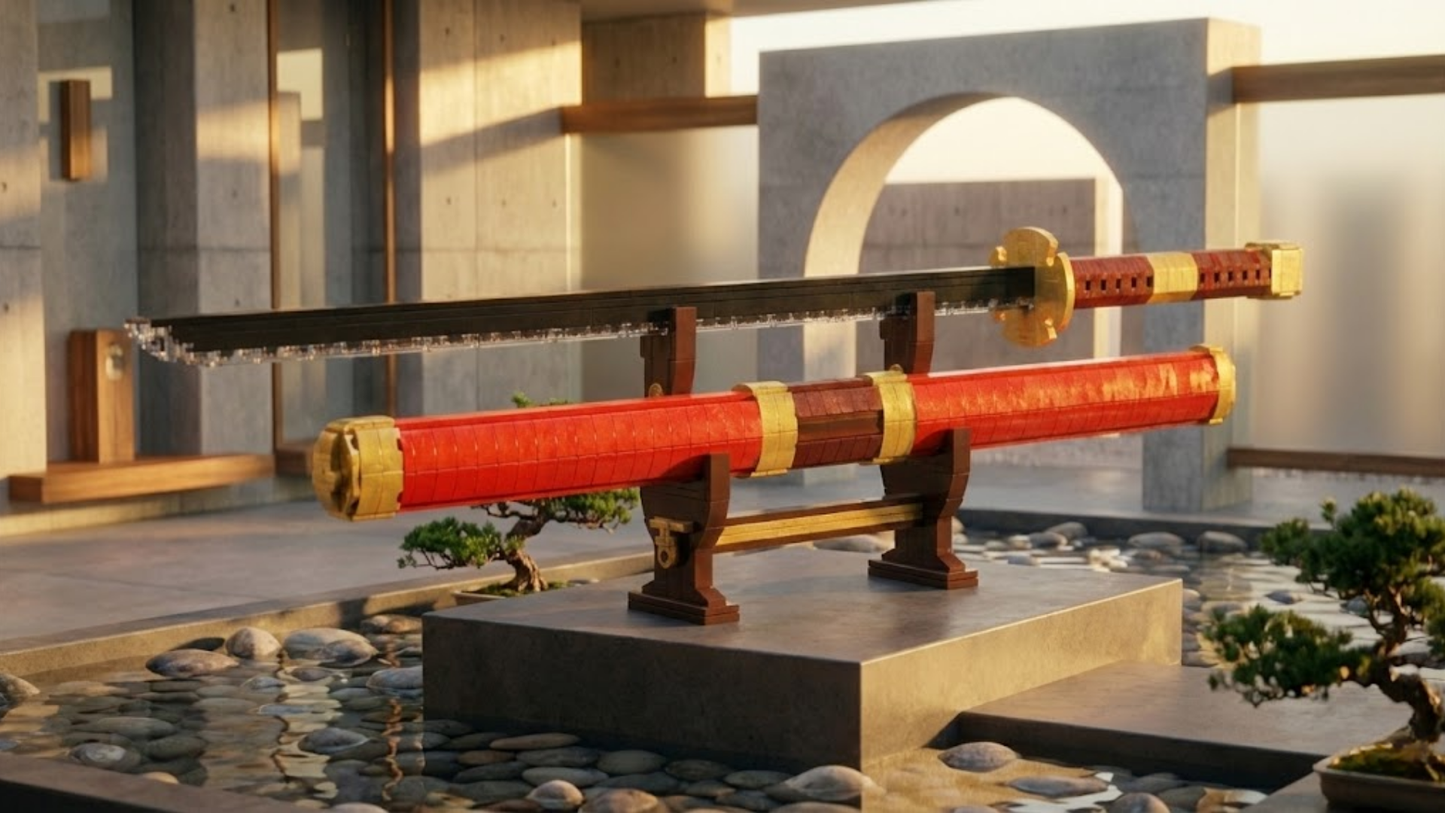 Crimson Energy Katana (1832 elementy) 