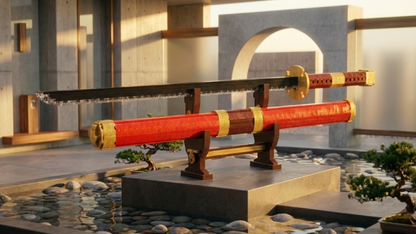 Crimson Energy Katana (1832 elementy) 