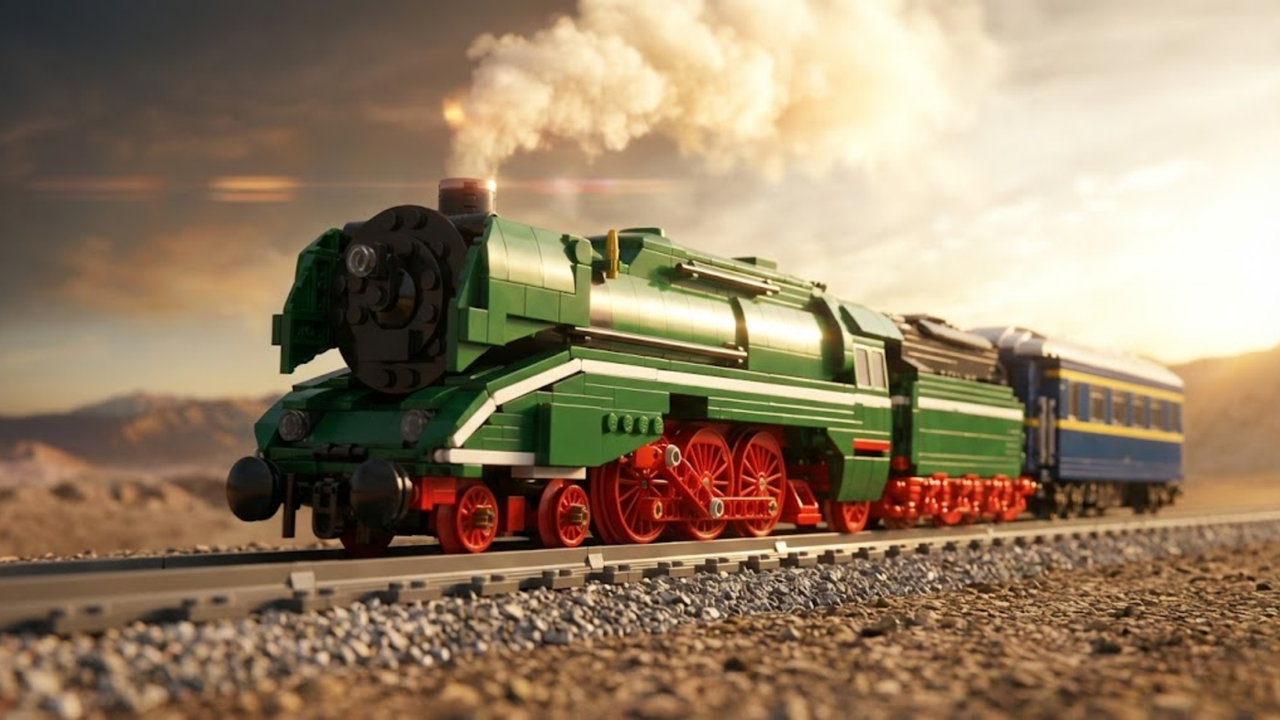 German Express Train (2348 pcs)