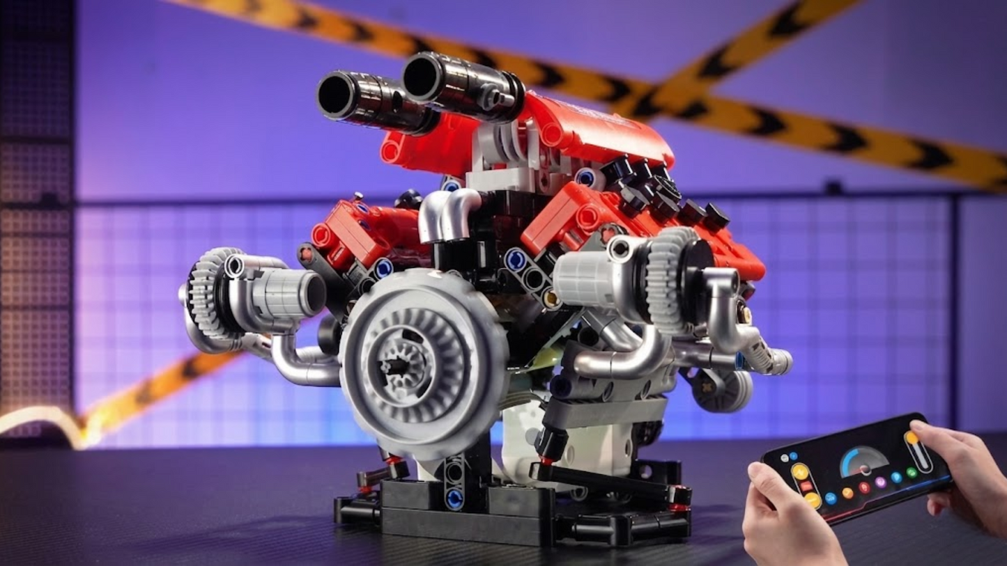 Tech-Turbo V8 (653 pezzi) 