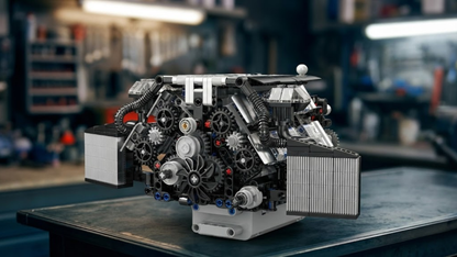 W12 Twin Turbo Engine (871 pcs)