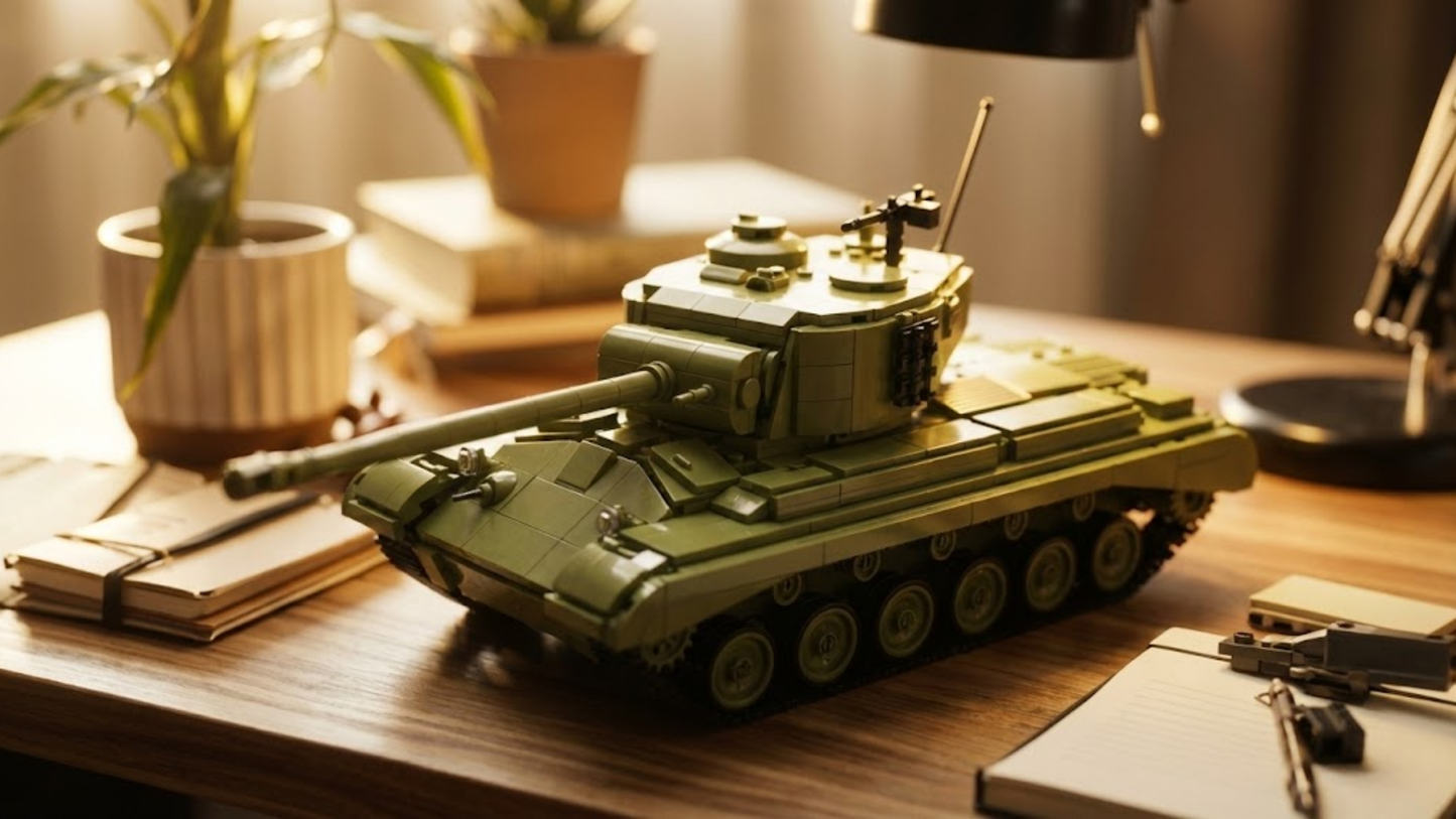 M26 Schwerer Panzer (1054 Teile) 