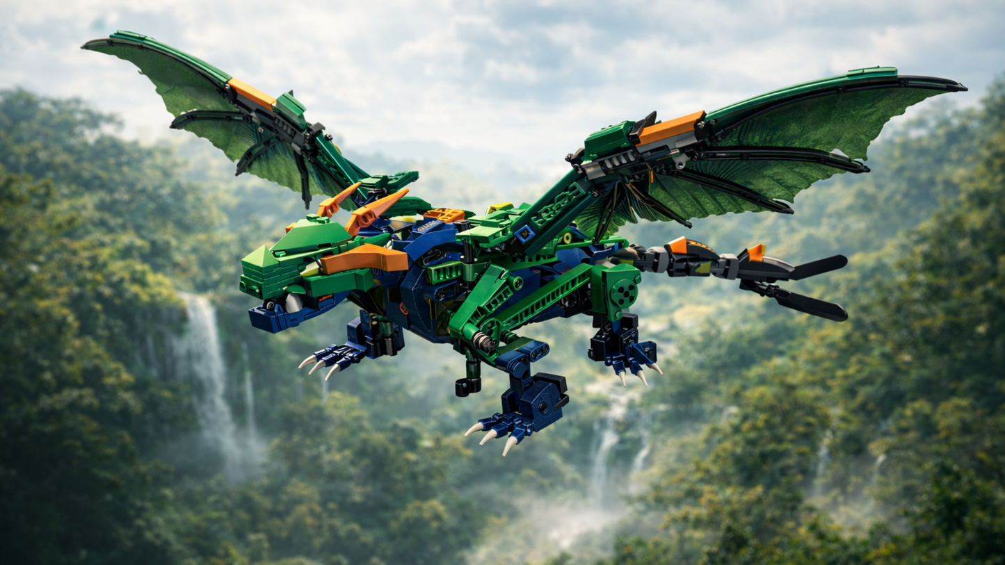Dragon Gardien de la Forêt STEM (433 pièces) 