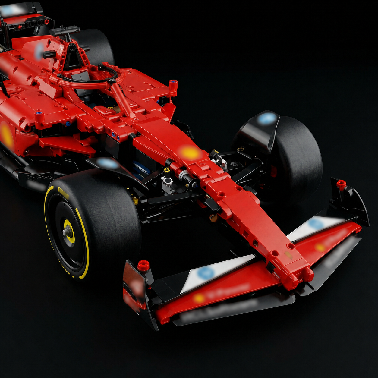 Roter Formel-1-Wagen (1400 Teile) 