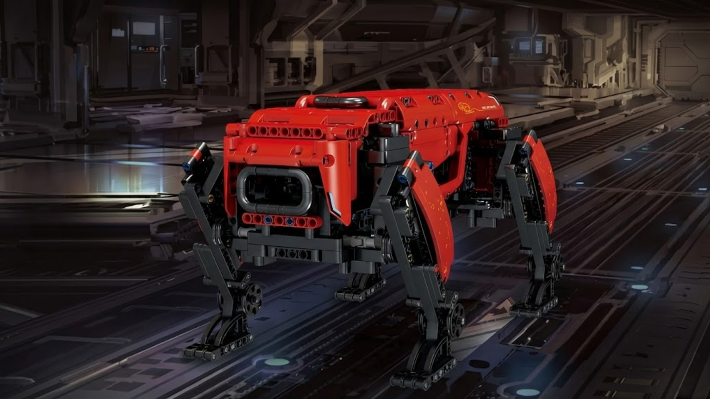 RED Boston Robot Dog (921 Teile) 