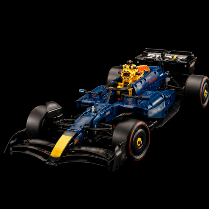 Auto di Formula 1 blu (1600 pezzi) 