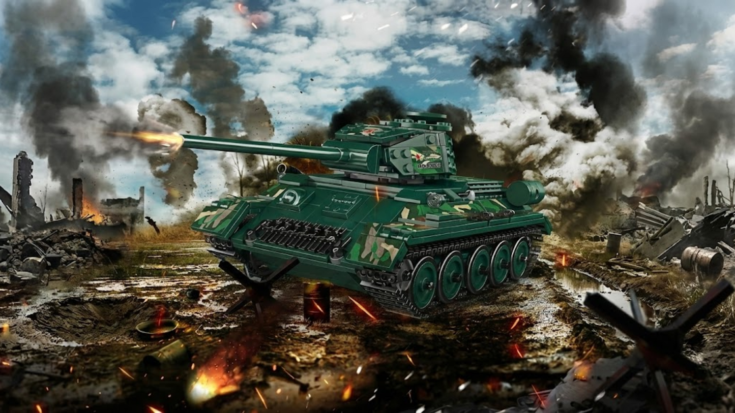 Sovjet T-34 Tank (800 stuks) 