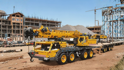 Модель мобильного крана (997 деталей) 