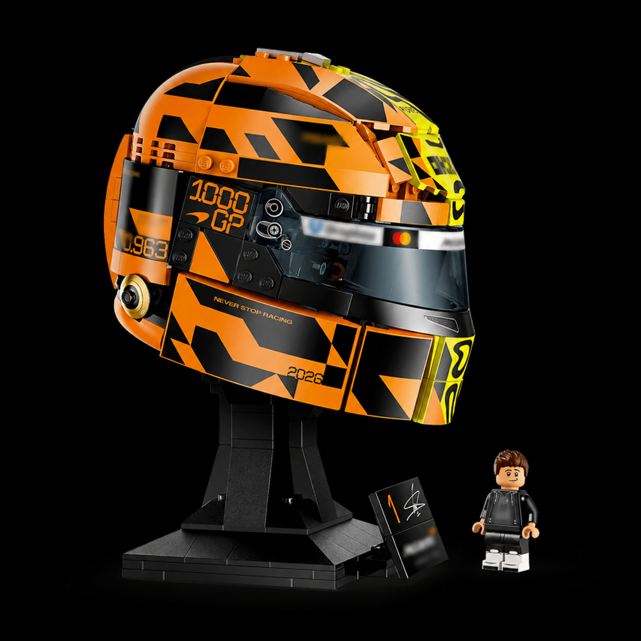 Lando Norris Helmet (793 Pcs) - 1:1 ambient gallery image 3