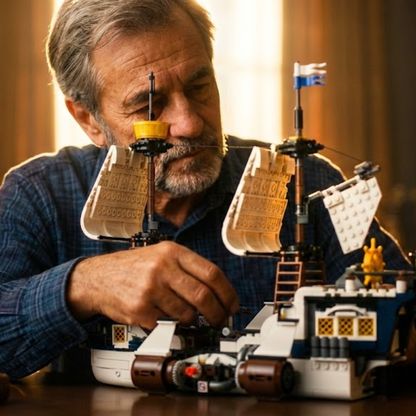 Modèle de navire Savior (1281 pièces) 