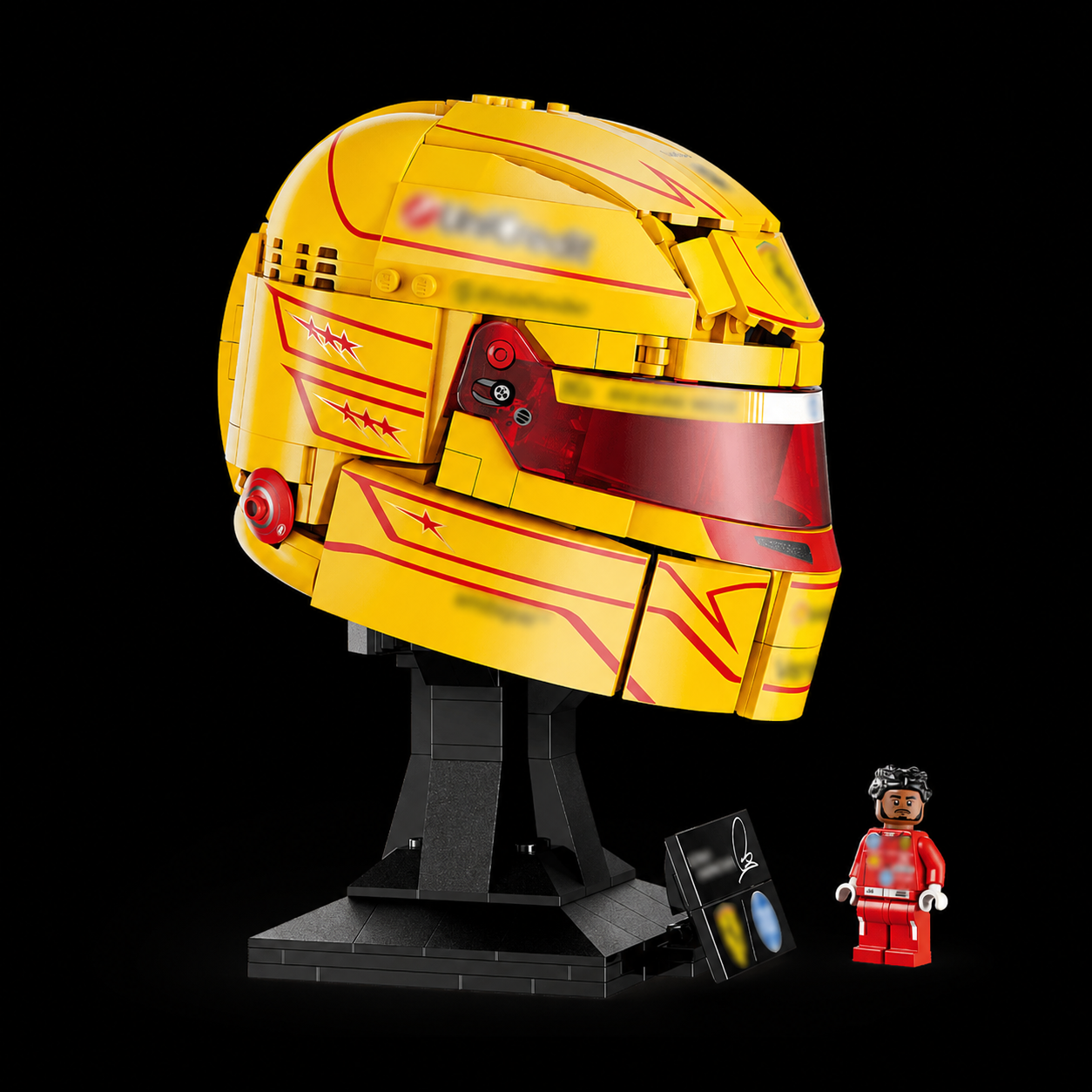 Ferrari Lewis Hamilton Helmet (884 Pcs) - 1:1 ambient gallery image 3
