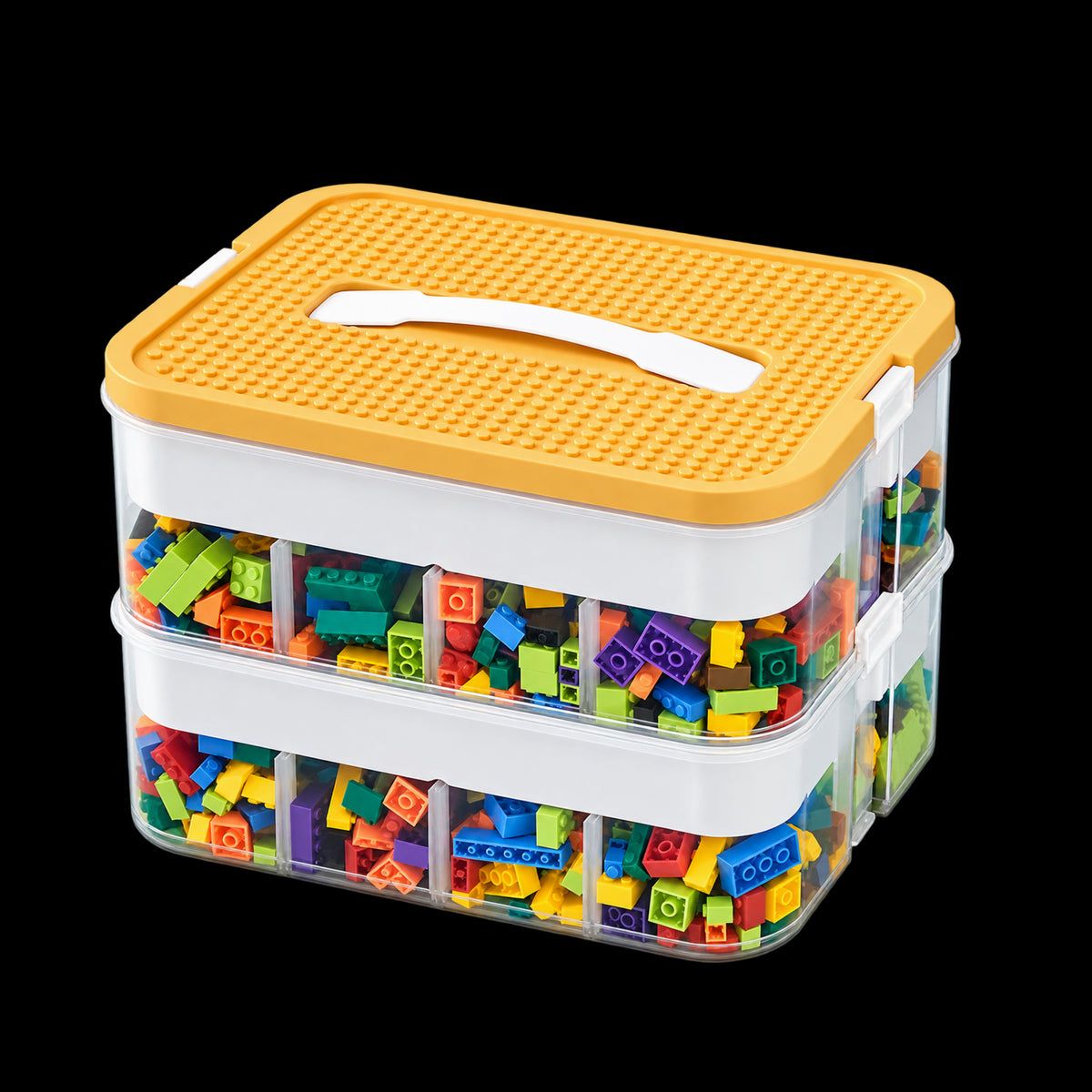 Stackable Building Blocks Storage Box