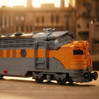 USA EMD F7 WP Diesellokomotive (1541 Teile) 