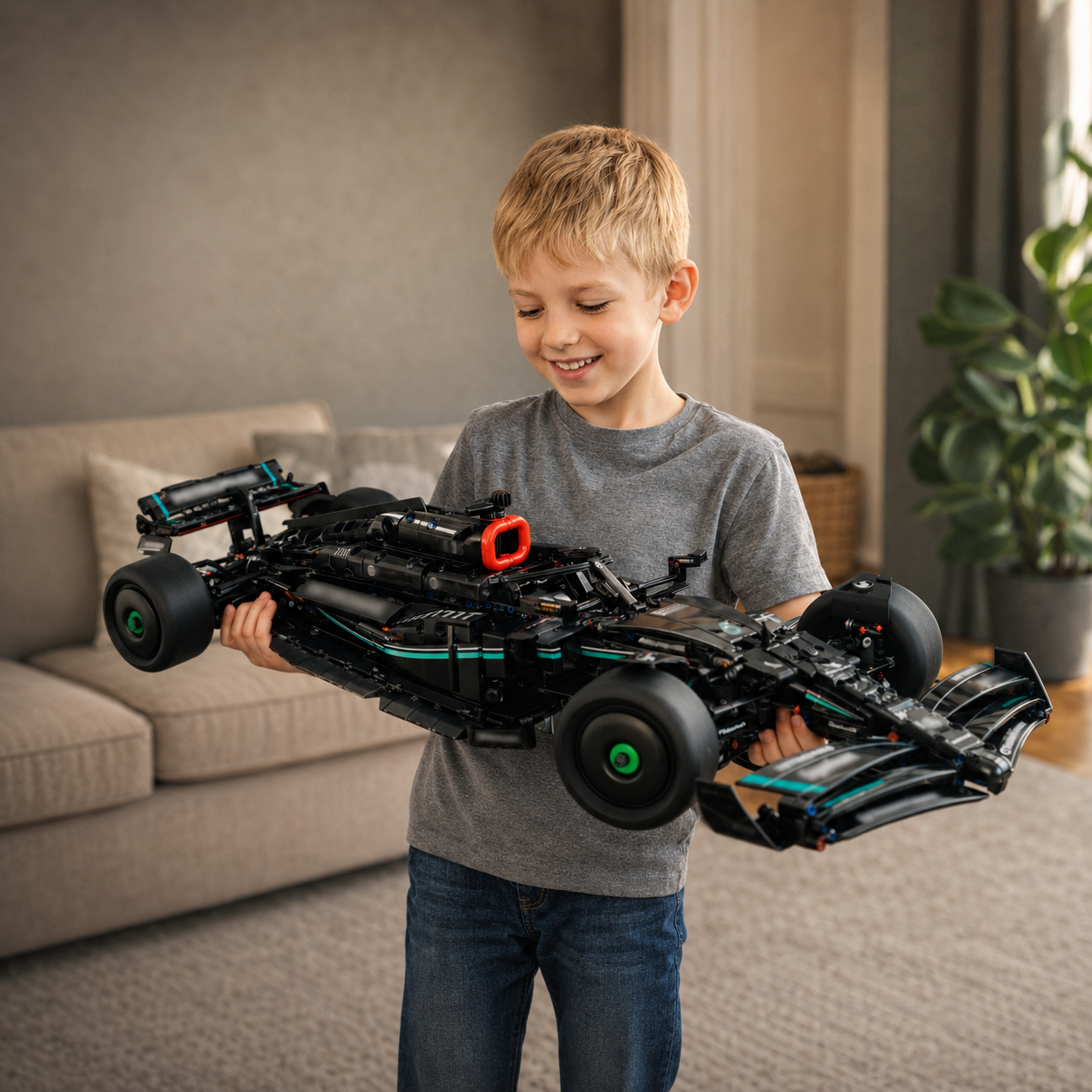 Black Formula 1 Car - Beschreibung 4
