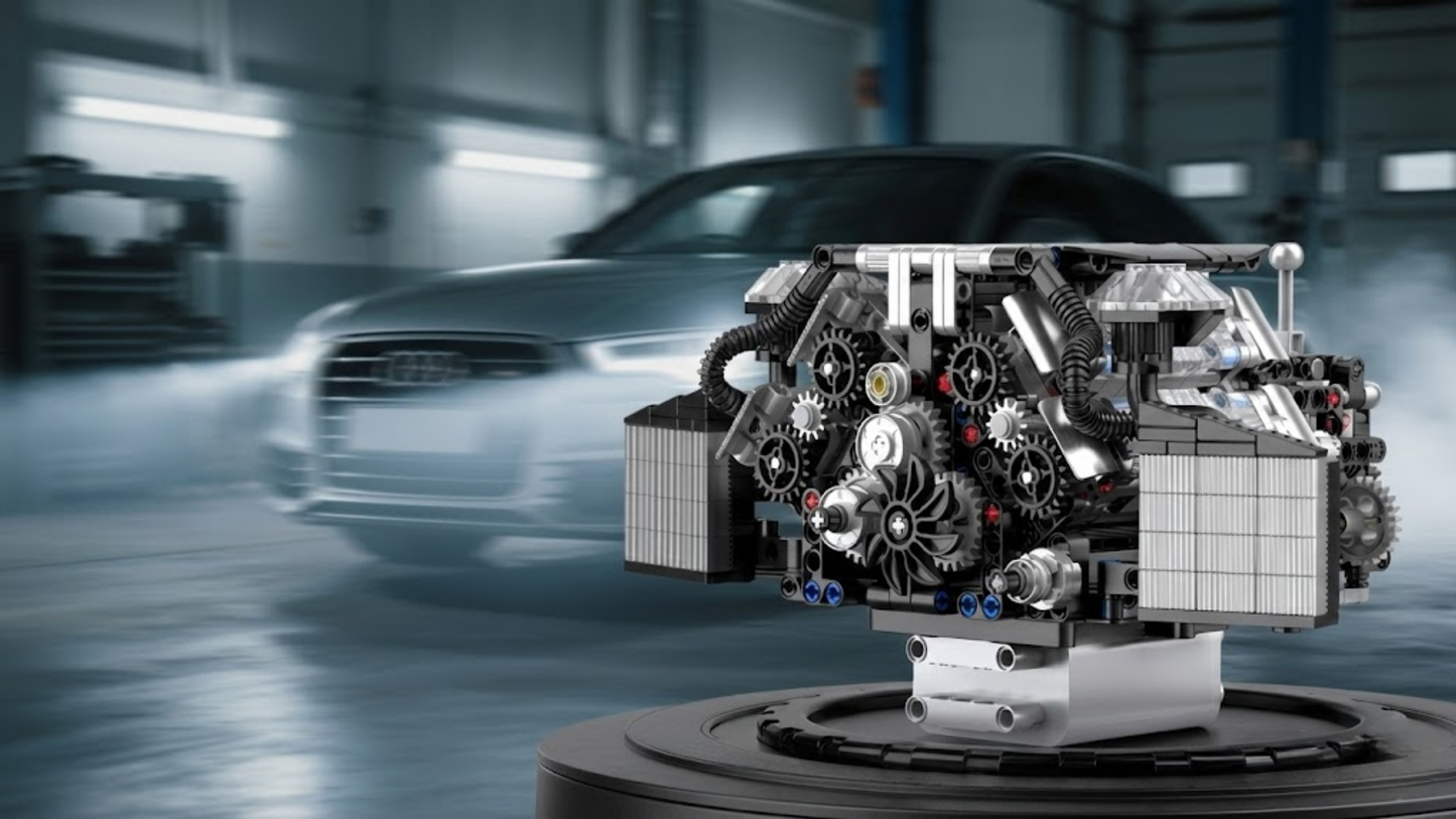 W12 Twin Turbo Engine (871 pcs)