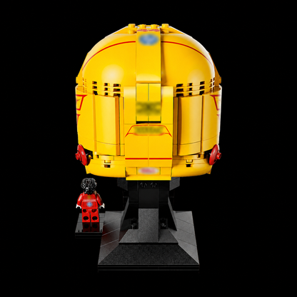 Ferrari Lewis Hamilton Helmet (884 Pcs) - 1:1 ambient gallery image 4