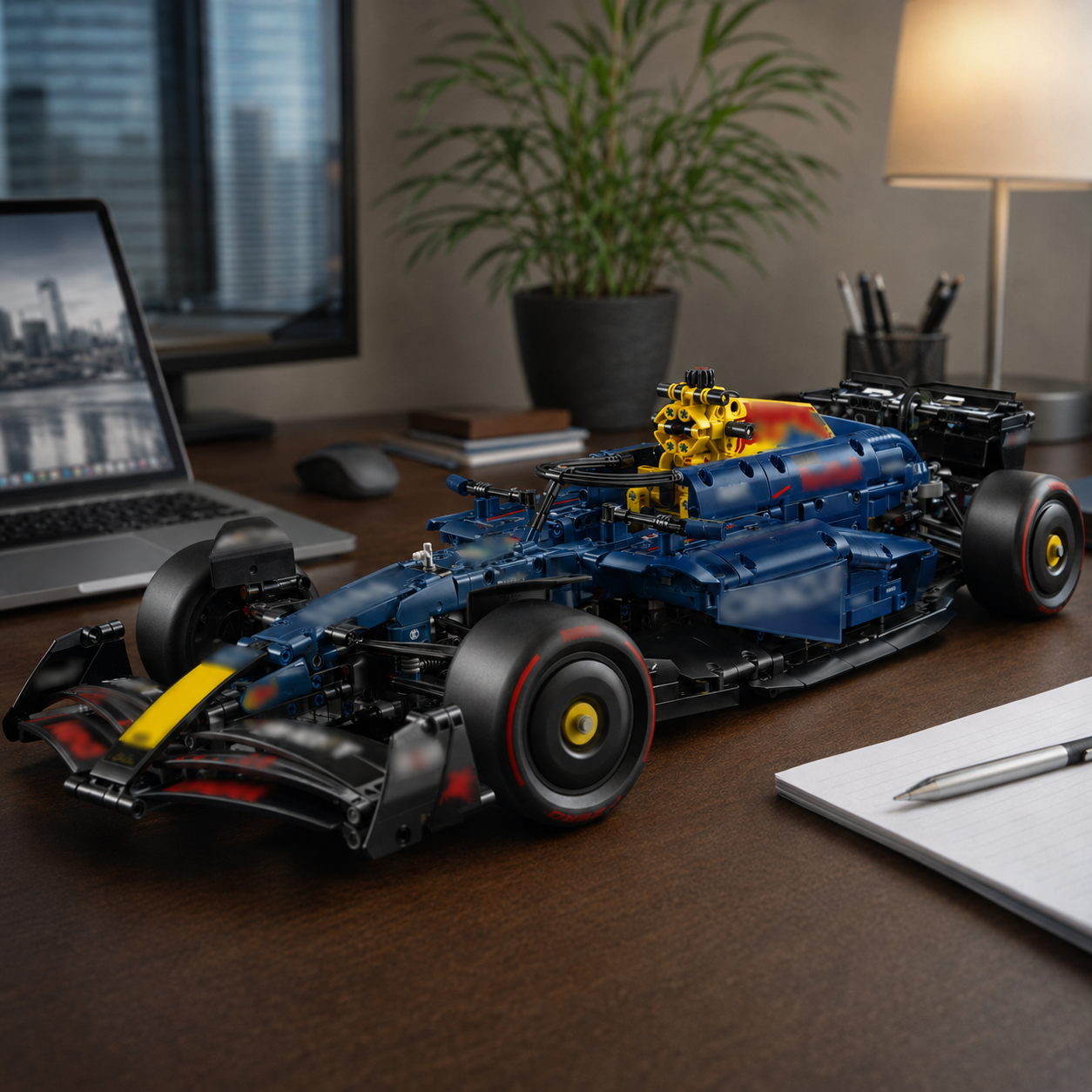 Auto di Formula 1 Blu - Descrizione 4