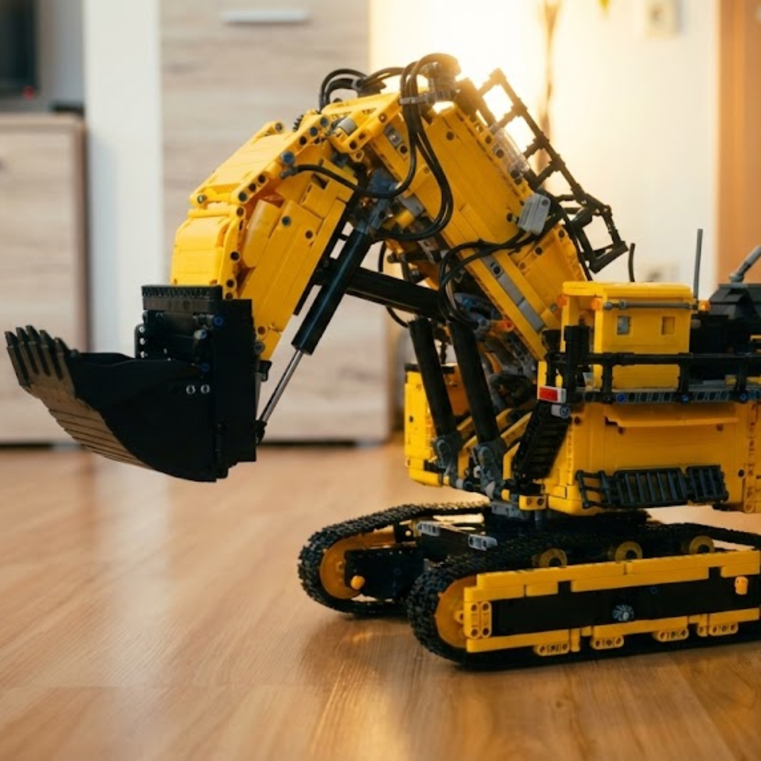 Liebherr R 9800 Górniczy Żółty (4767 elementów) 