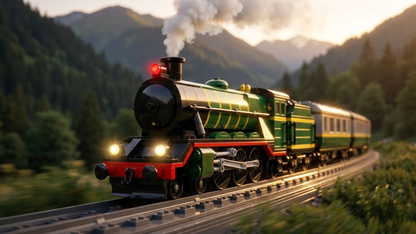Locomotives à vapeur Orient Express SNCF 231 (3898 pièces) 
