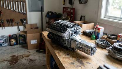 LFA V10 Engine Model (1834 pcs)
