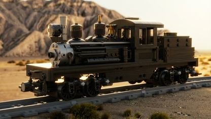 Shay-Dampflokomotive (880 Teile) 
