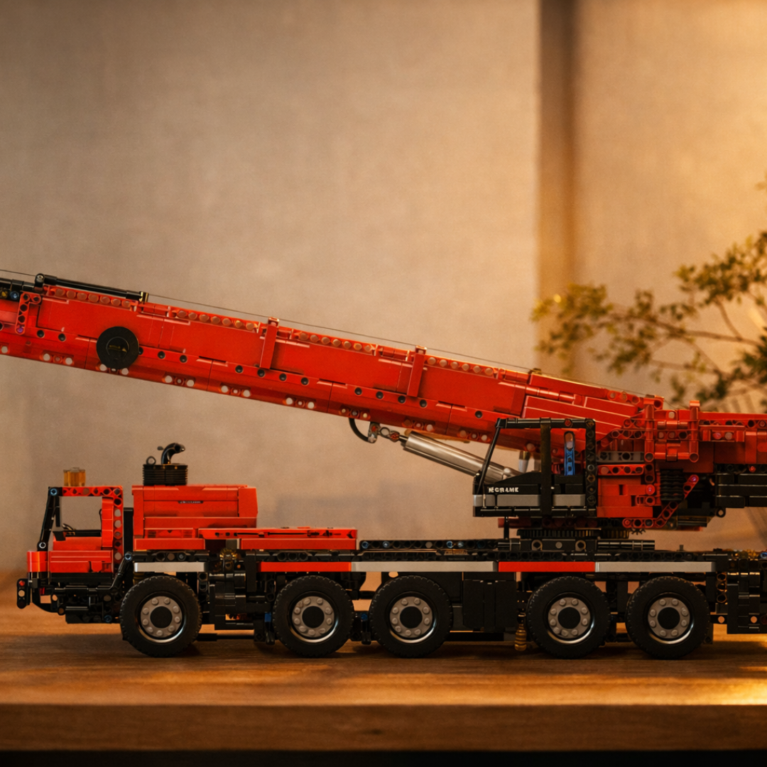LTM 1110 Mobile Crane RED (3218 pcs)