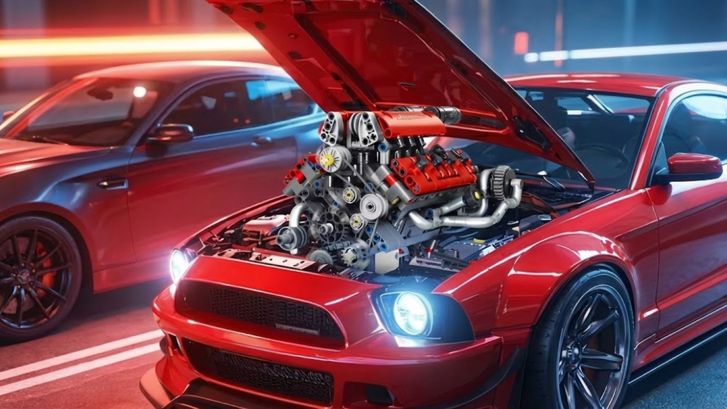 Tech-Turbo V8 (653 pezzi) 