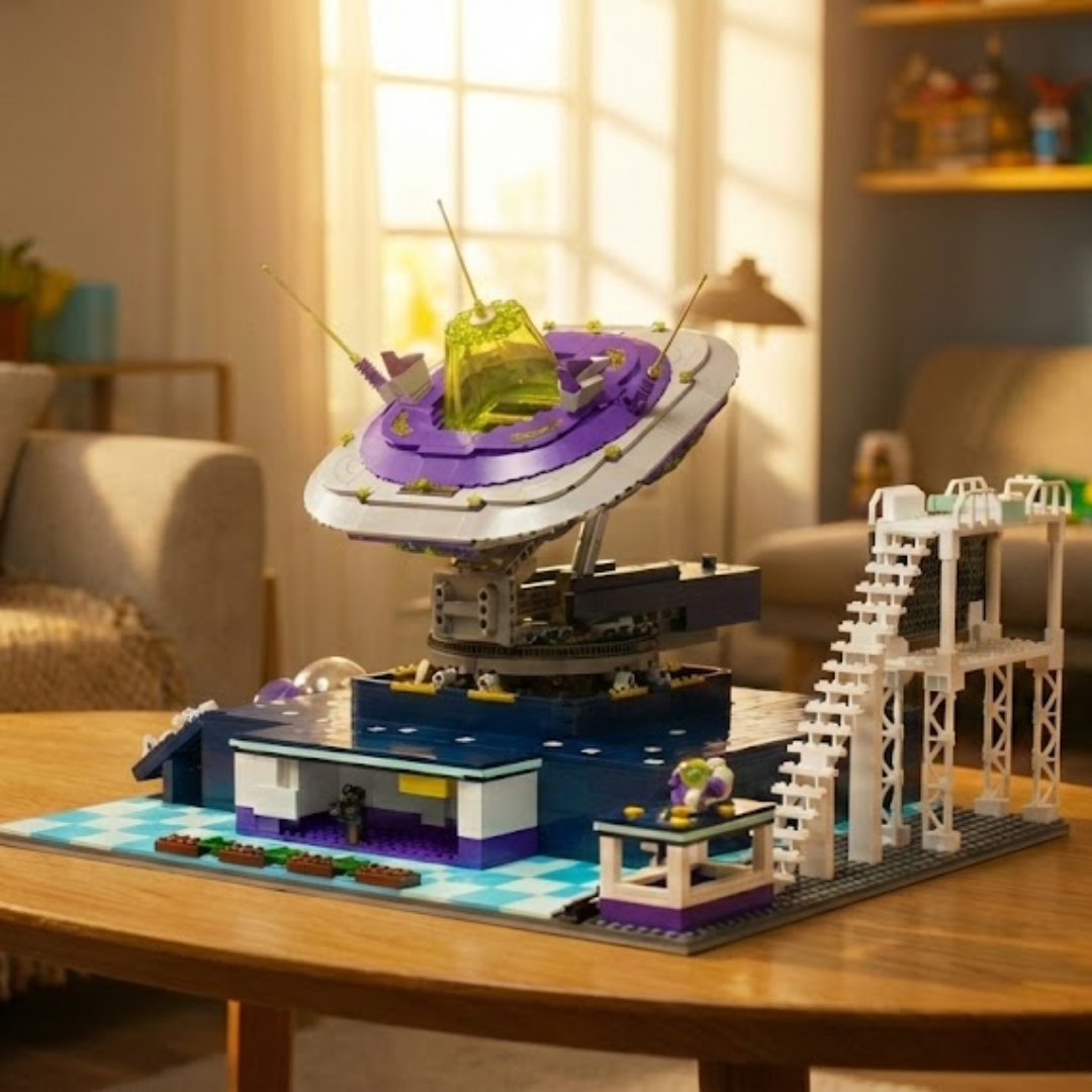 Alien UFO Launch Pad (2053 pcs)