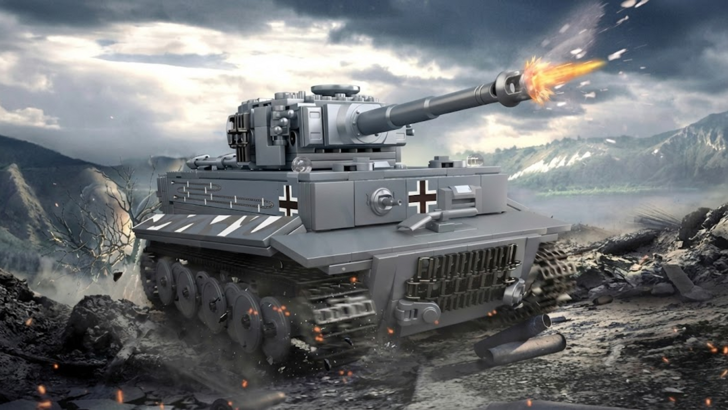 Tiger Heavy Tank (850 peças) 