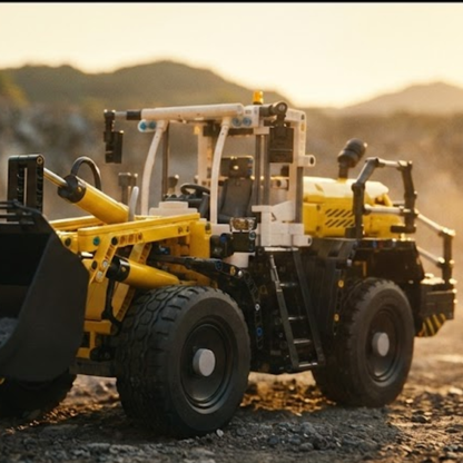 Pneumatyczna Ładowarka Kołowa Budowlana (1803 elementy) 