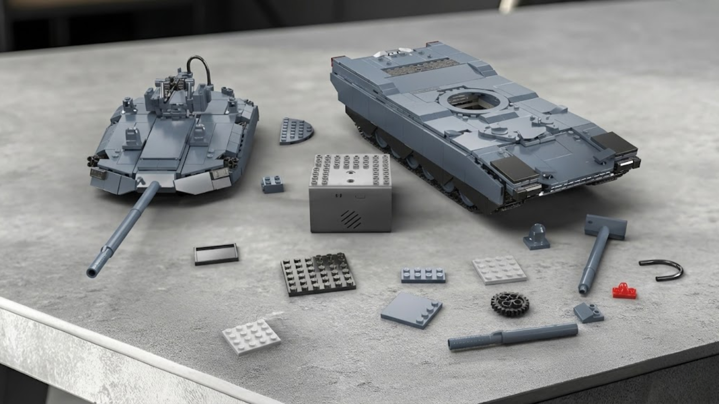 Model czołgu Abrams X (1192 elementy) 