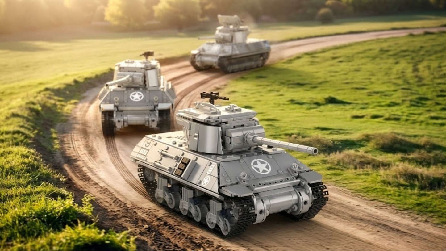 Tanc greu Pershing (1057 piese) 