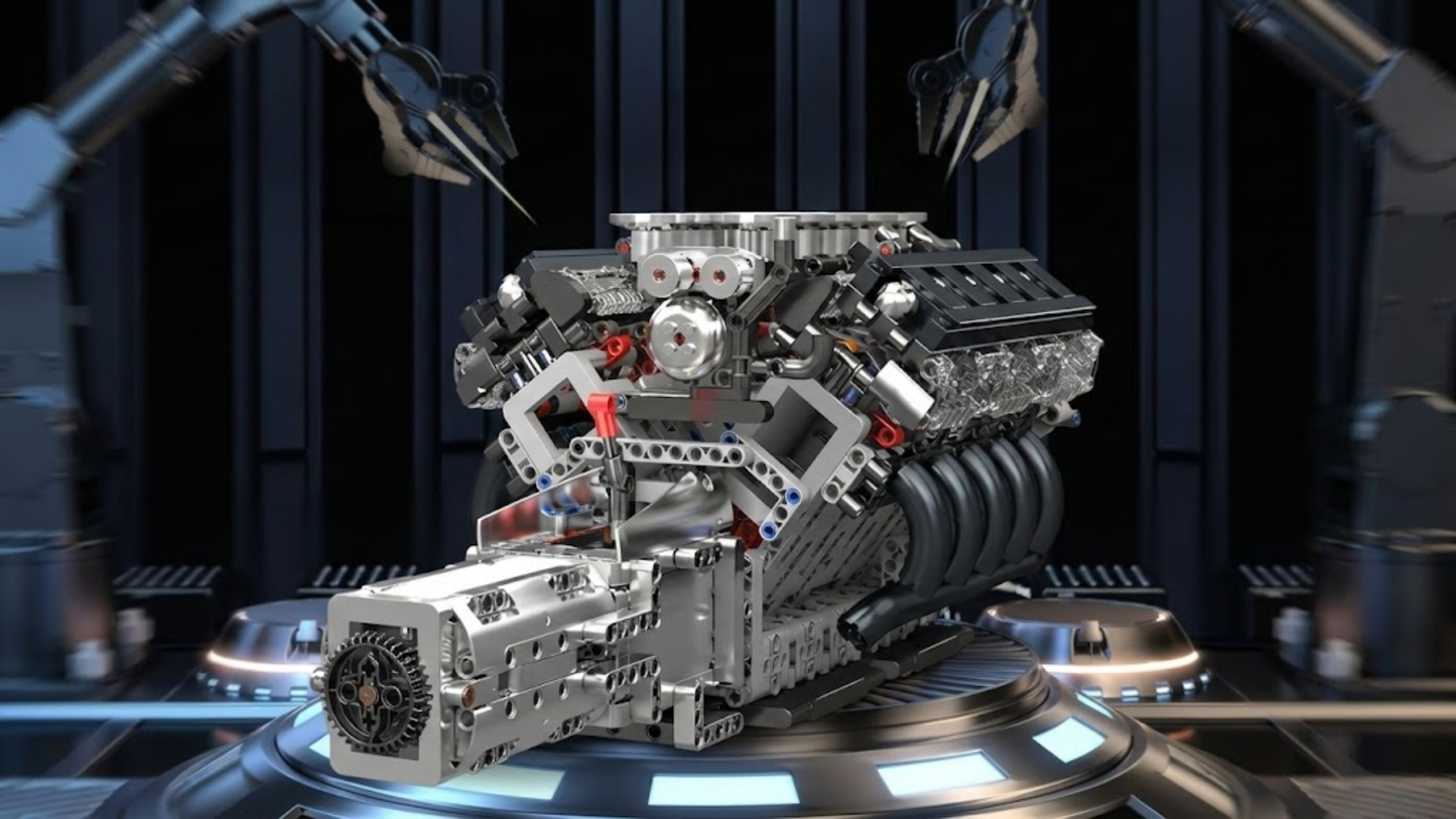 LFA V10 Engine Model (1834 pcs)
