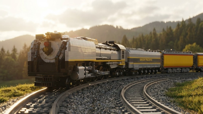 Locomotive à vapeur Union Pacific 844 (3357 pièces) 