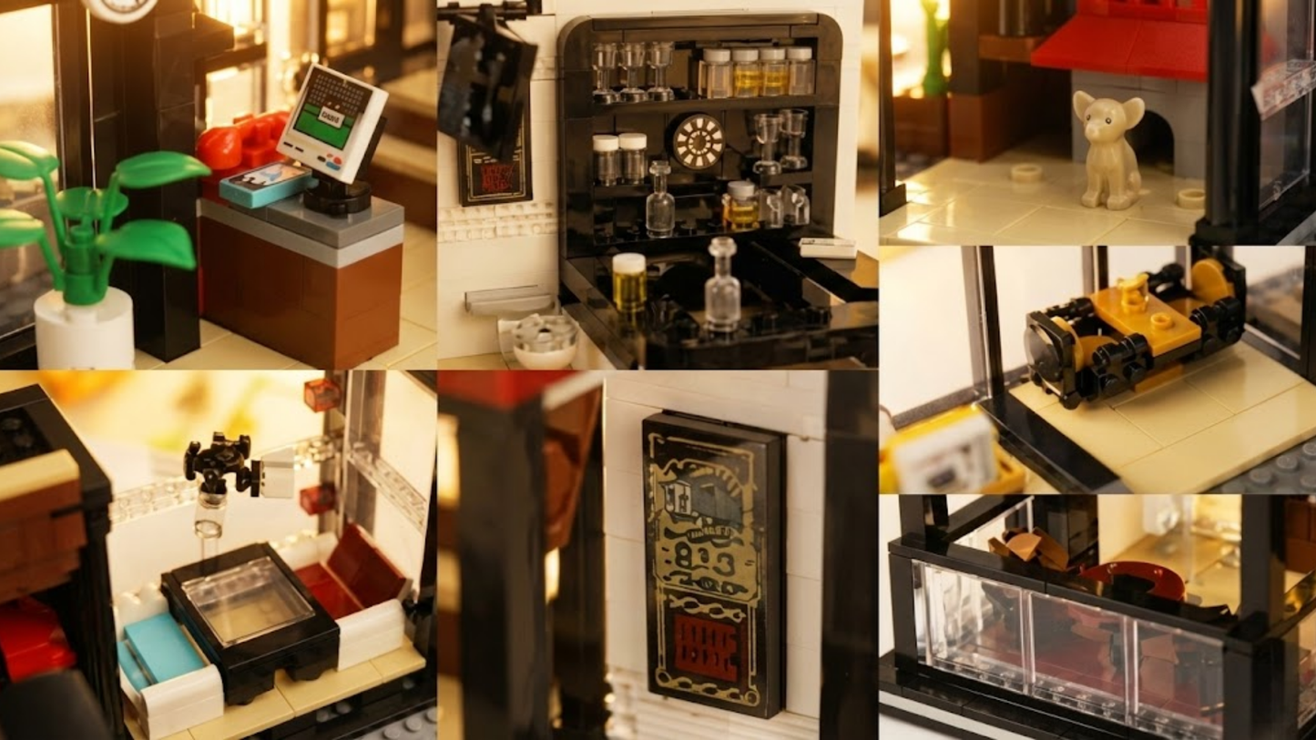 Street Modern BAR MOC (3992 pcs)