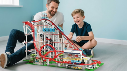 Motorisierte Achterbahn (3646 Teile) 