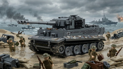 Tiger Heavy Tank (850 peças) 