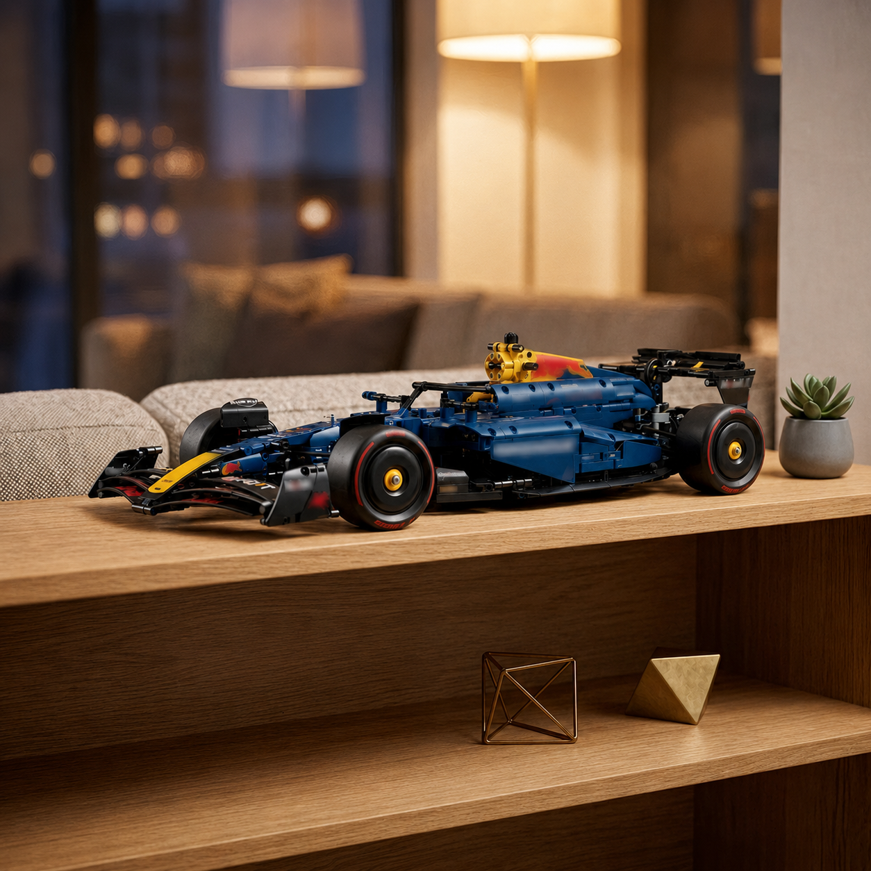 Auto di Formula 1 Blu - Descrizione 5