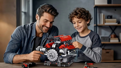 Tech-Turbo V8 (653 pezzi) 