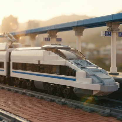 CRH380A Tren de Mare Viteză (1211 piese) 