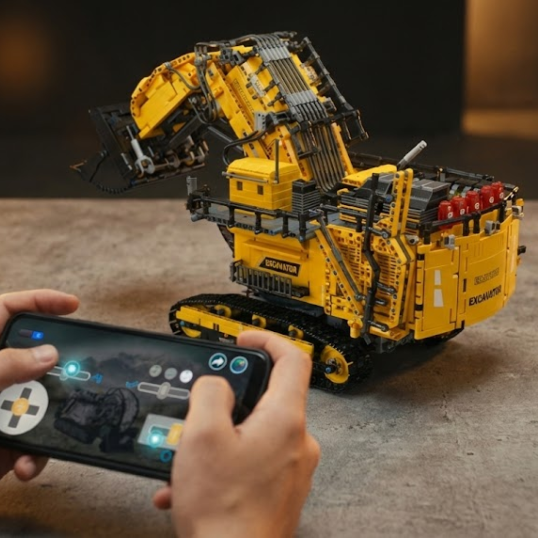 Liebherr R 9800 Górniczy Żółty (4767 elementów) 