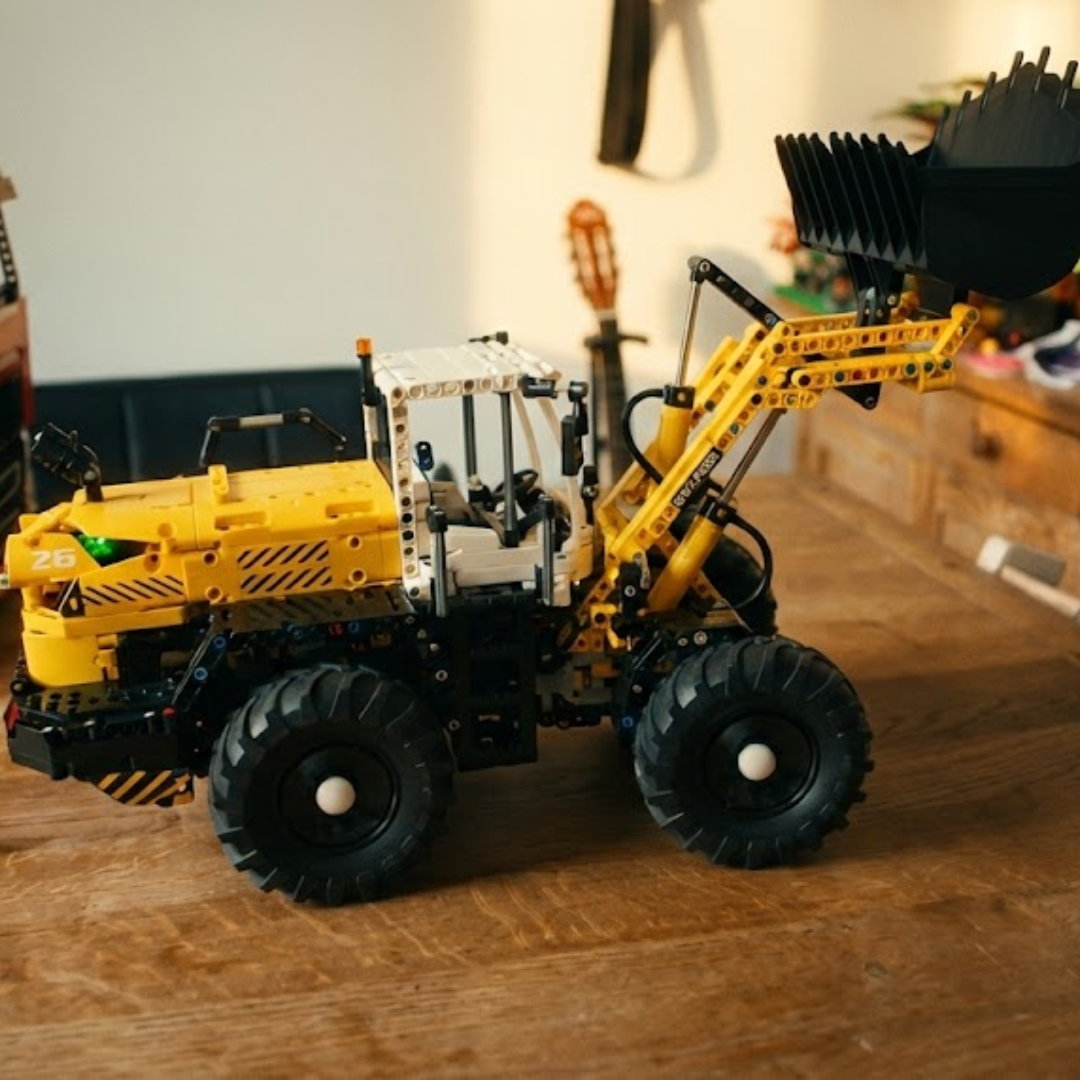 Pneumatyczna Ładowarka Kołowa Budowlana (1803 elementy) 