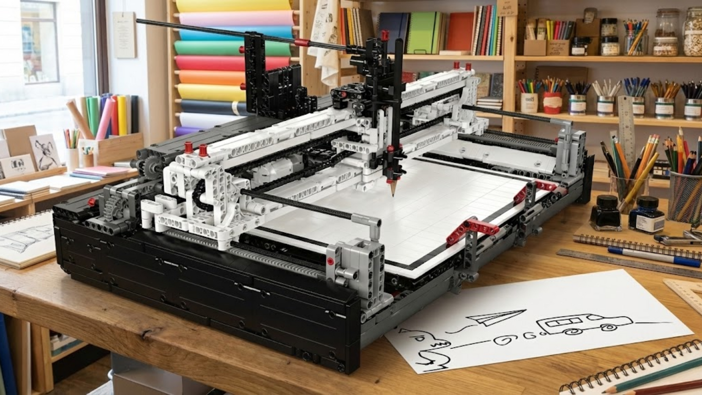 Plotter Eléctrico de Caneta (3088 peças) 