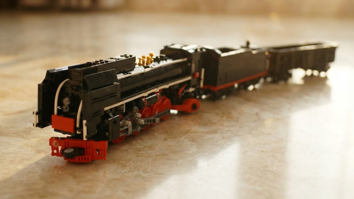 QJ-Dampflokomotive (1511 Teile) 