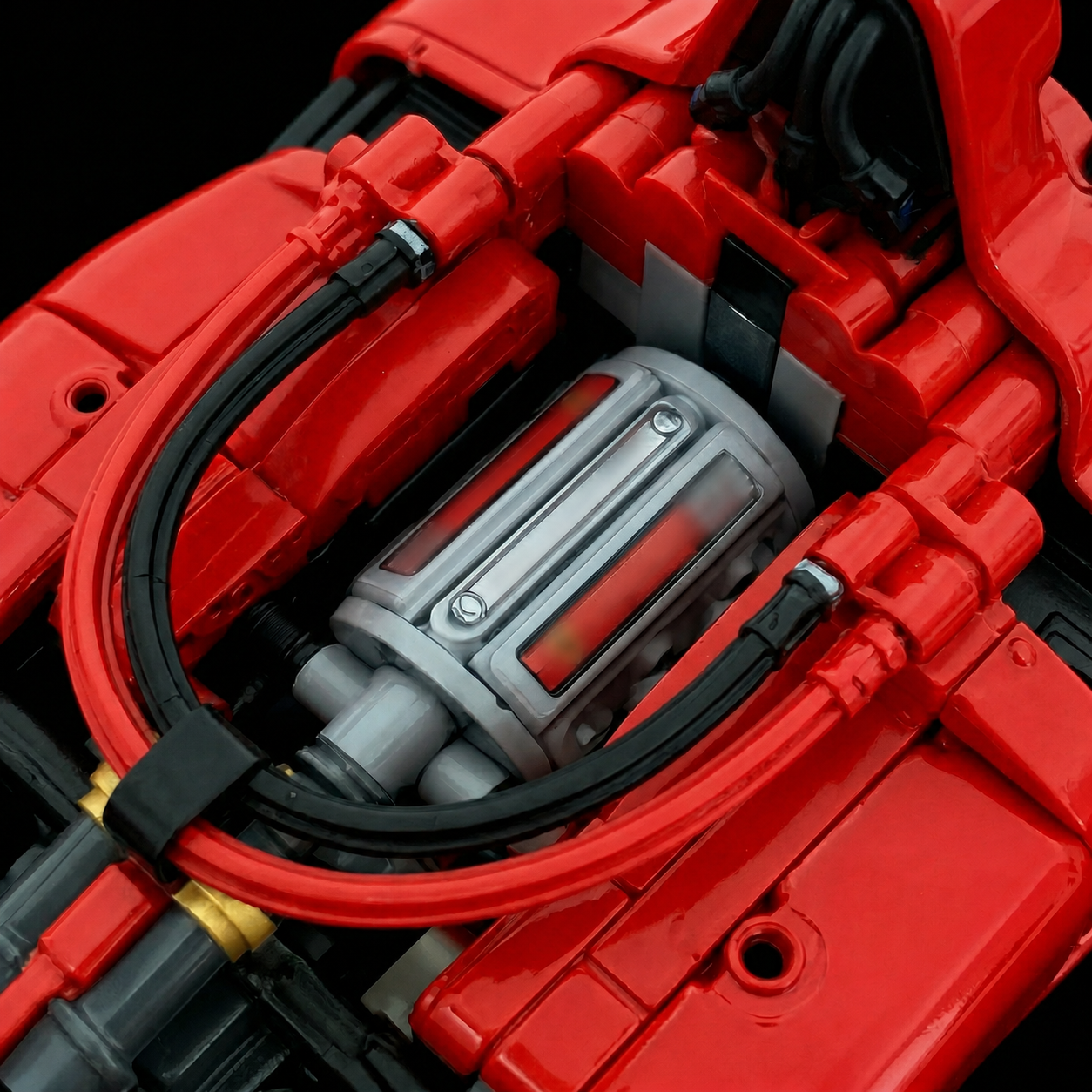 Roter Formel-1-Wagen (1400 Teile) 