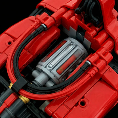 Roter Formel-1-Wagen (1400 Teile) 