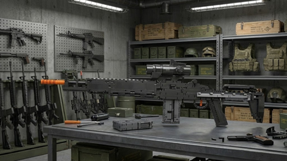 Karabin taktyczny MK14 EBR (1656 elementów) 